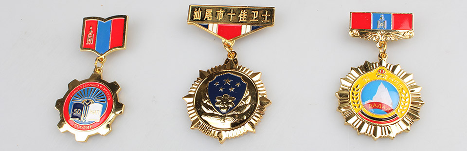 搪瓷徽章-硬软搪瓷多色填色工艺